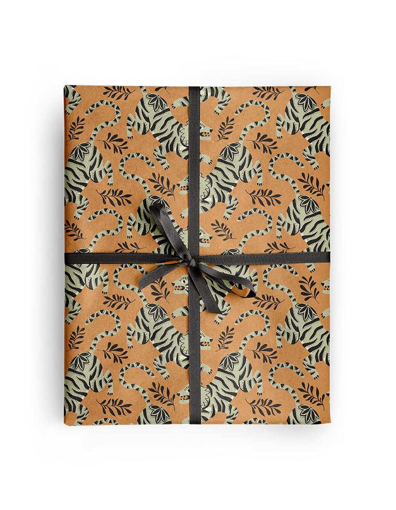 Panther Wrapping Paper