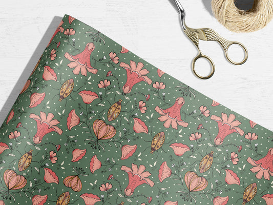 Love Bugs Wrapping Paper