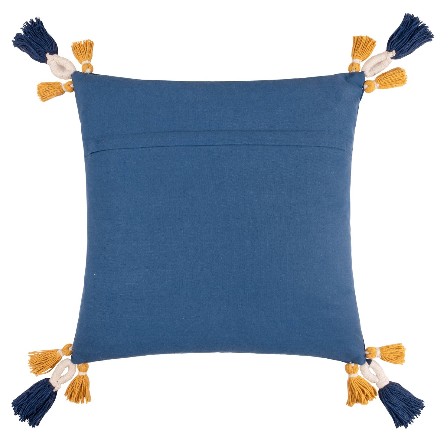 Regal Leopard Cushion Royal Blue