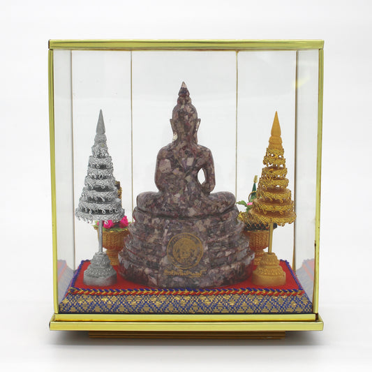 Vintage Buddha Shrine Diorama
