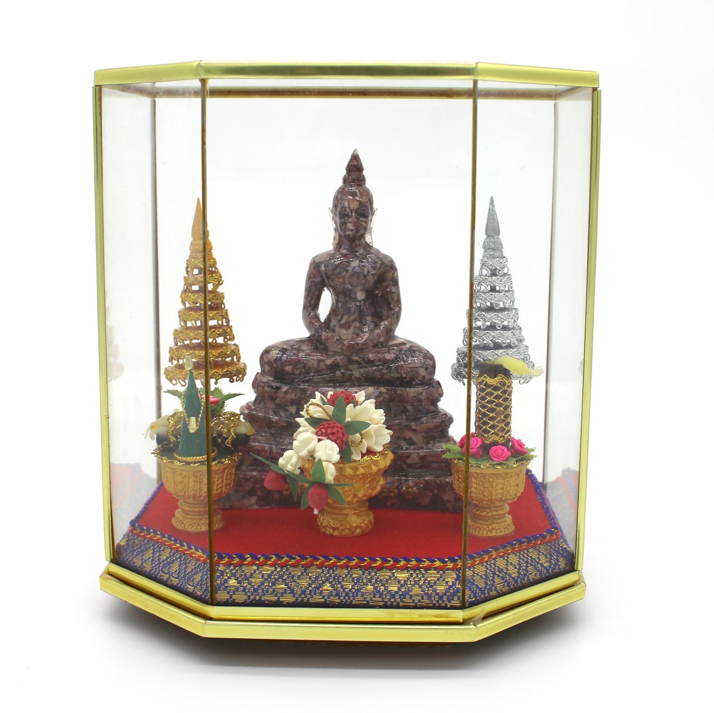 Vintage Buddha Shrine Diorama
