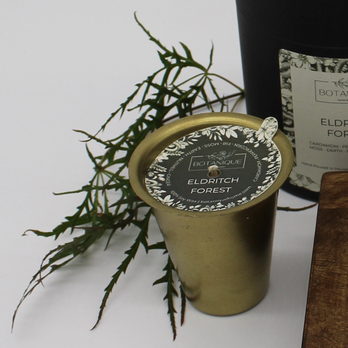 Refillable Rustic Mango Wood Candle Collection