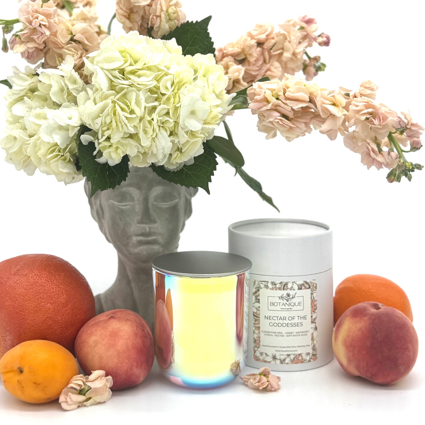 Nectar of the Goddesses Lidded Glass Vessel Candle