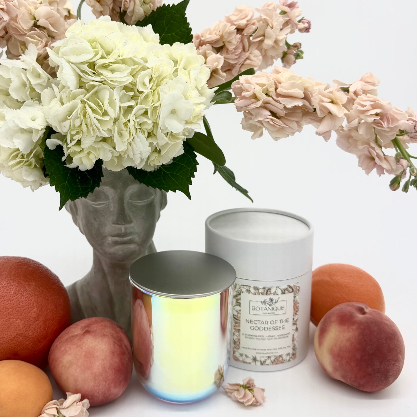 Nectar of the Goddesses Lidded Glass Vessel Candle