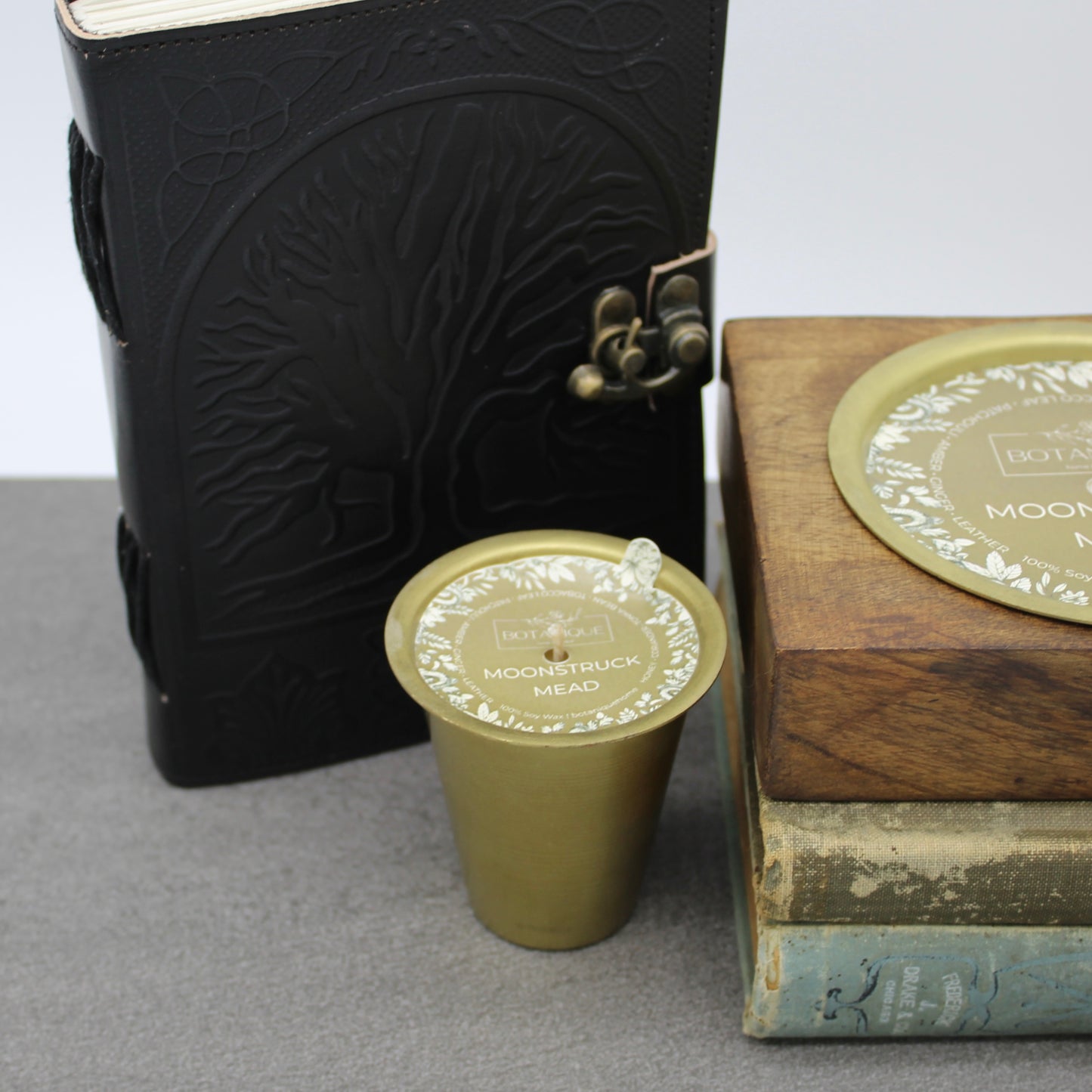 Refillable Rustic Mango Wood Candle Collection