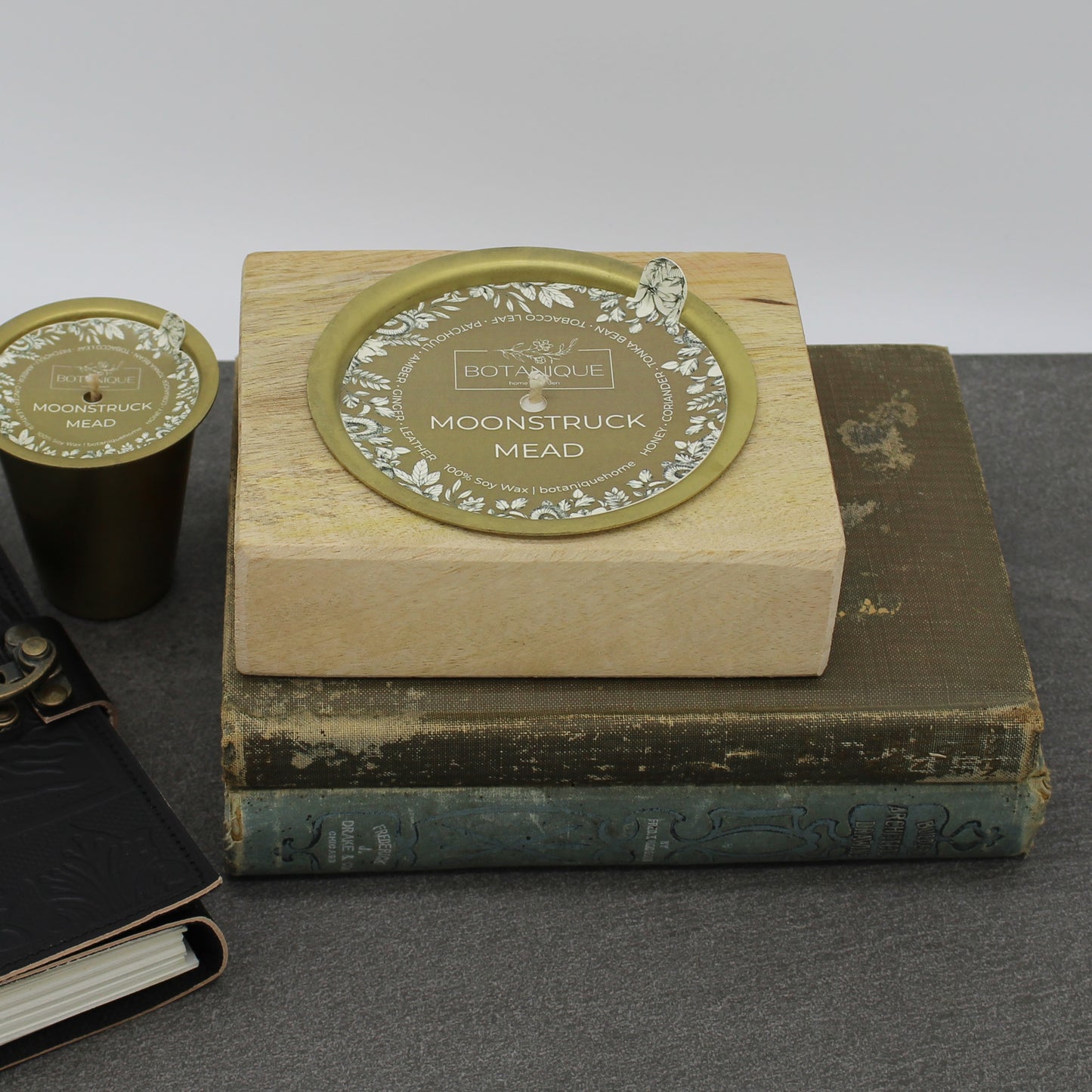 Refillable Rustic Mango Wood Candle Collection