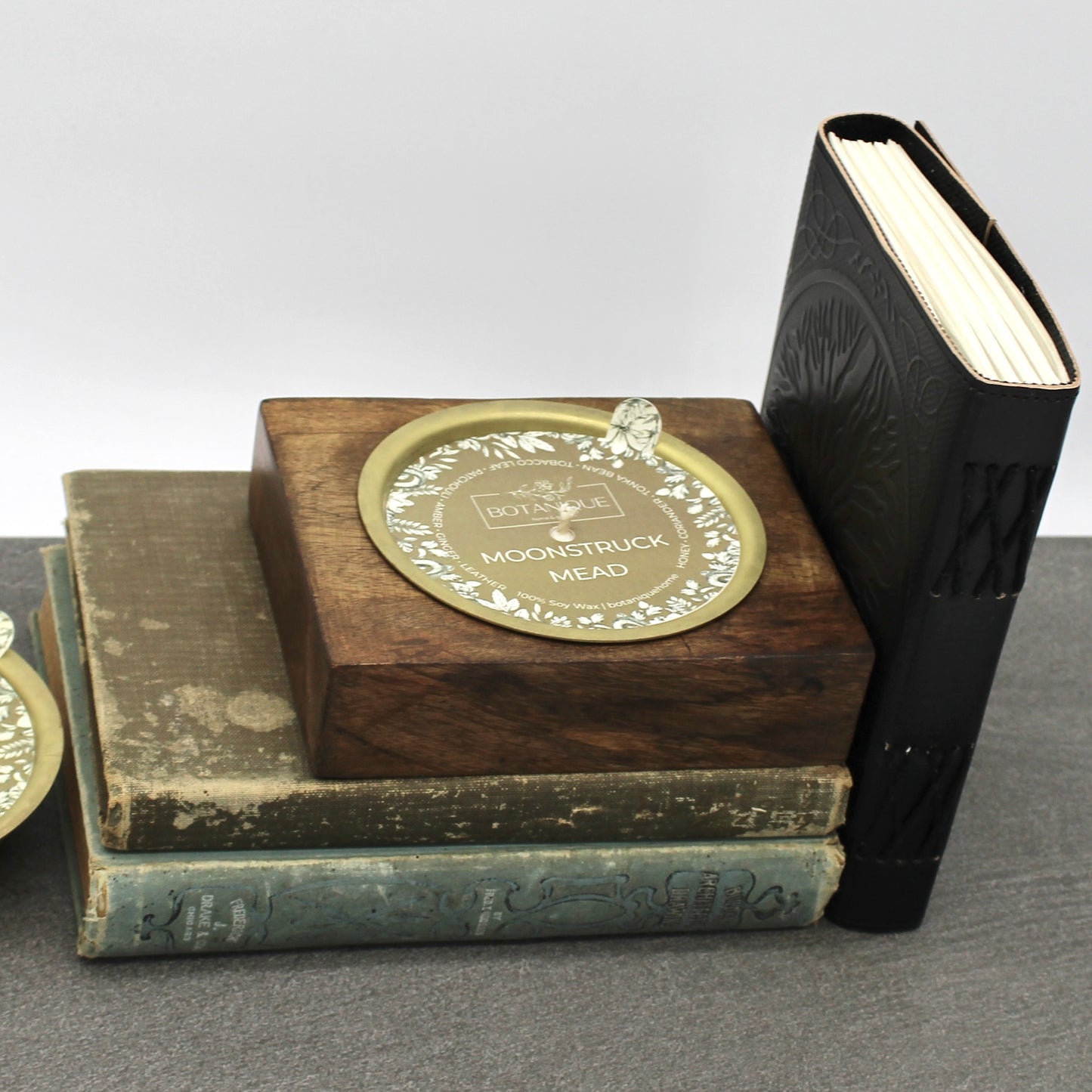 Refillable Rustic Mango Wood Candle Collection