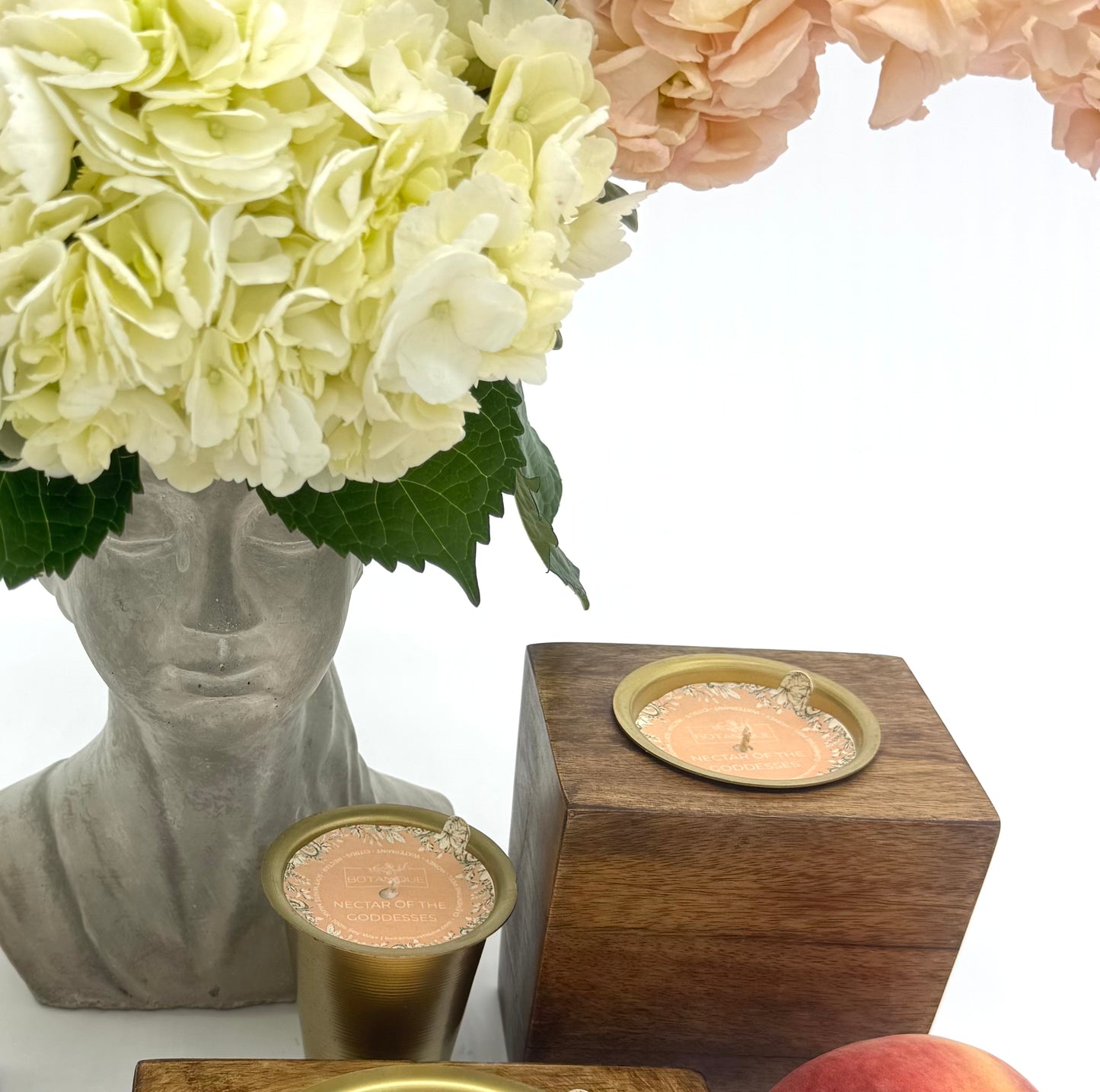 Refillable Rustic Mango Wood Candle Collection