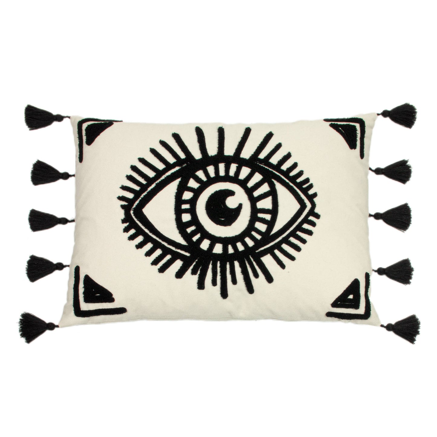 Ashram Eye Cushion Monochrome