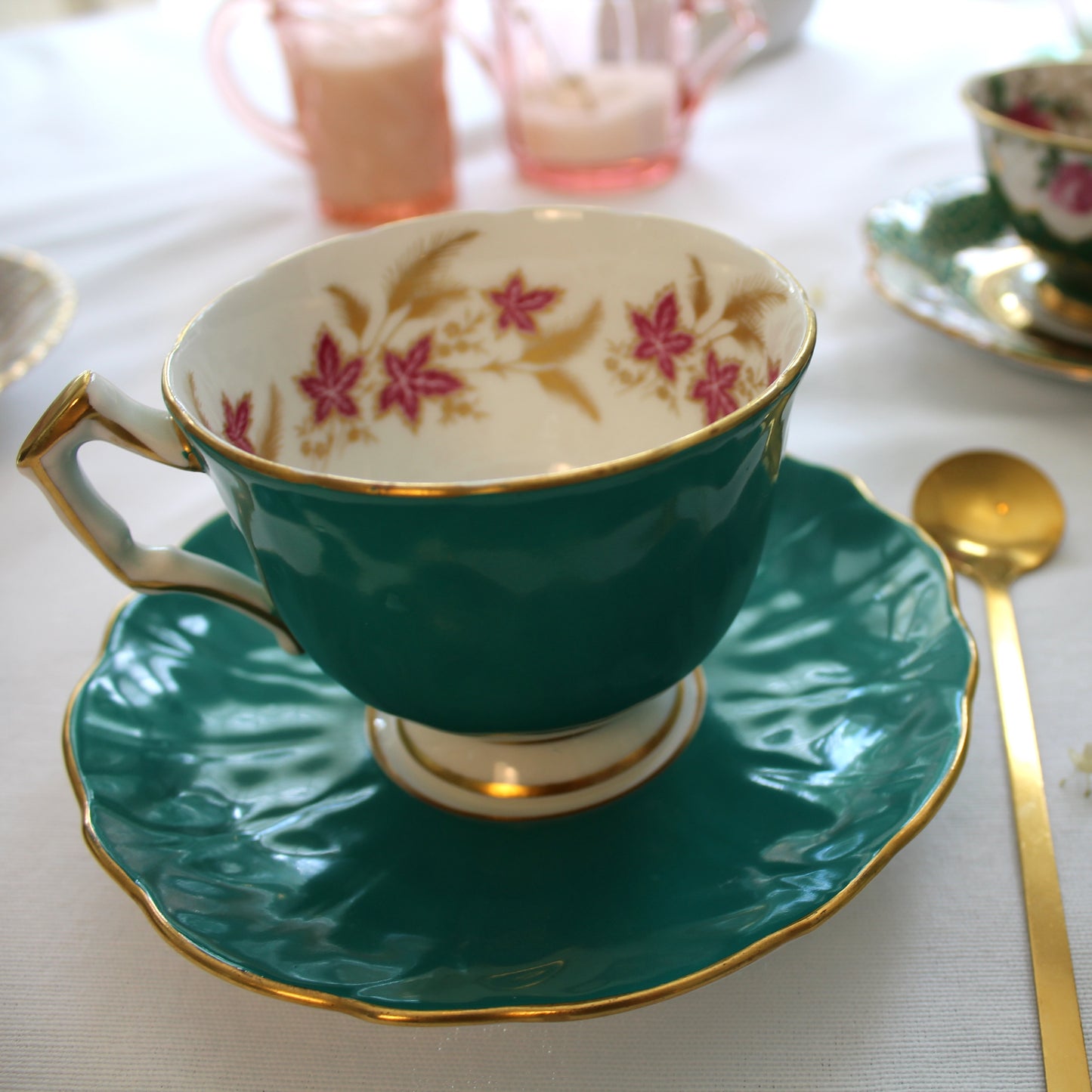 Vintage Teacups & Saucers