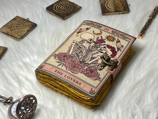 The Lovers - Leather Travel Journal