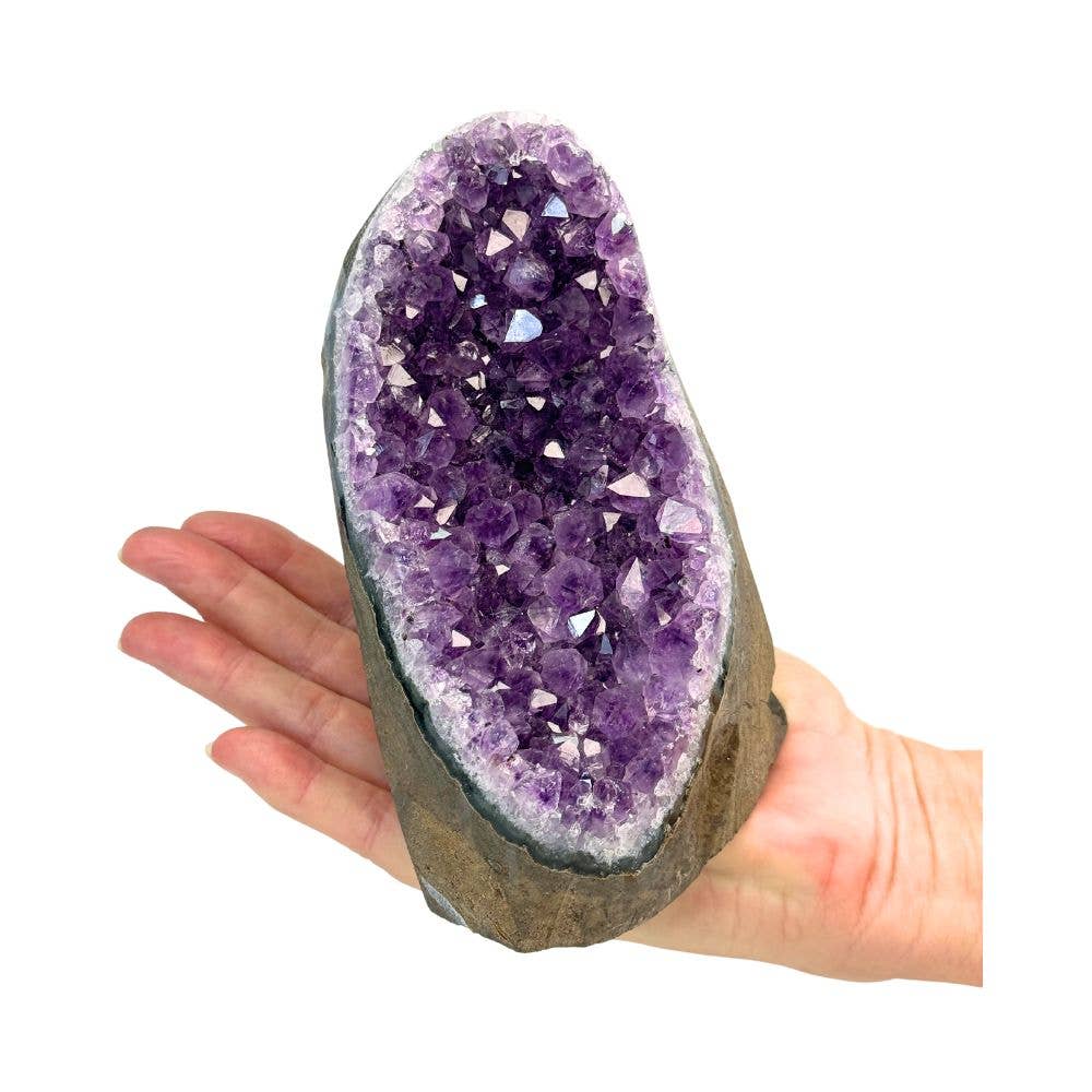 Large Polished Amethyst Geode