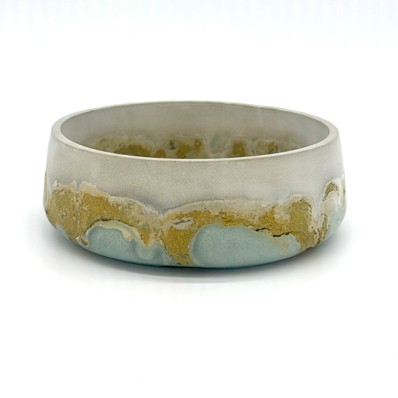 Elemental Layers Concrete Bowl