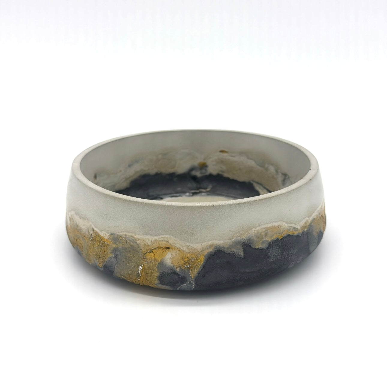 Elemental Layers Concrete Bowl