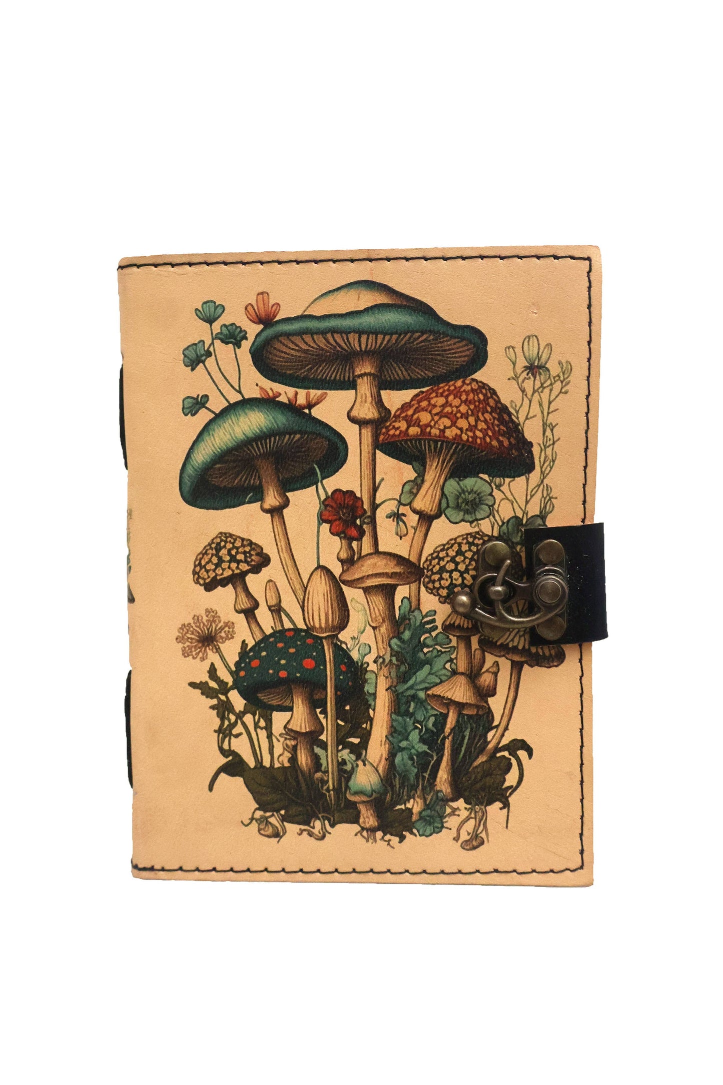 The Shroom - Leather Travel Journal