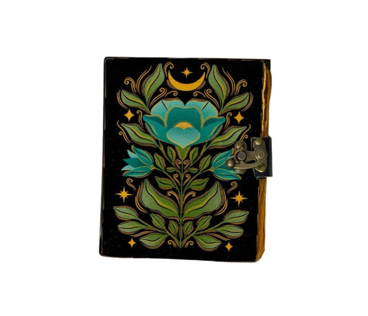 The Flower - Leather Travel Journal