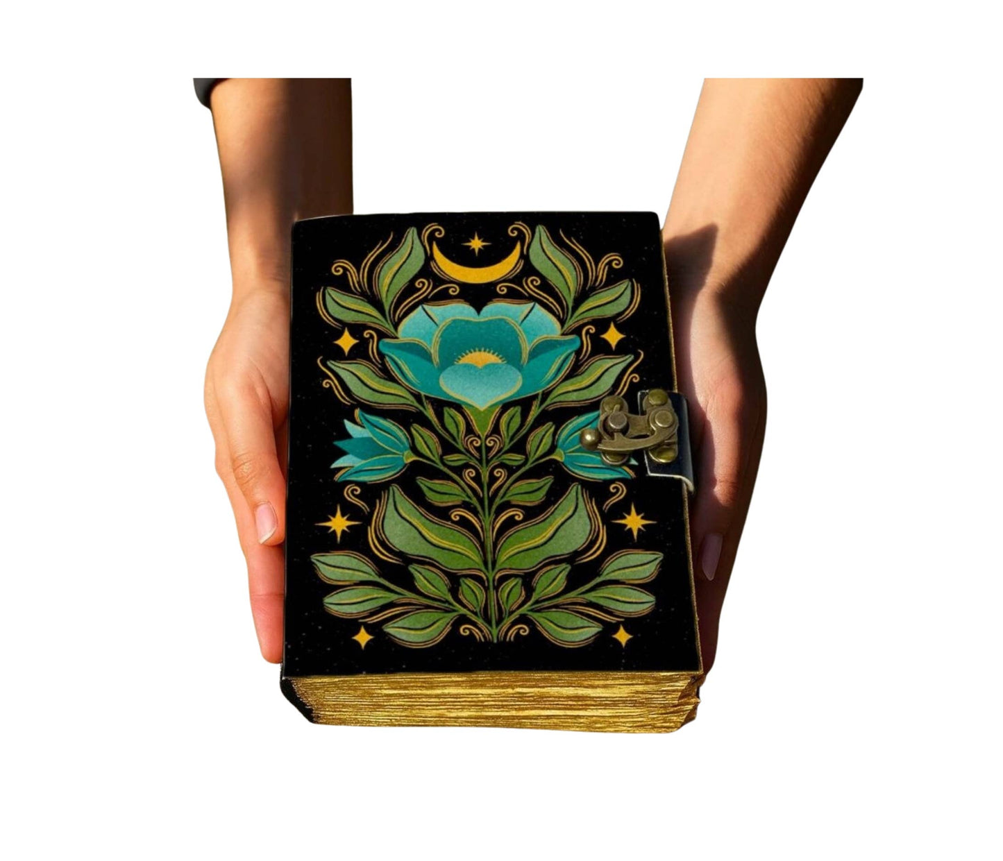 The Flower - Leather Travel Journal