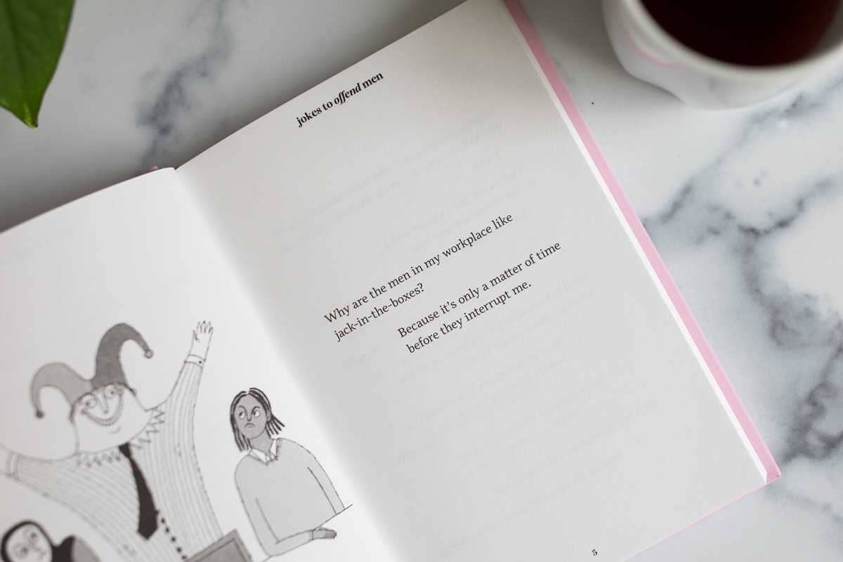 Jokes to Offend Men by Allison Kelley, Danielle Kraese, Kate Herzlin, and Ysabel Yates