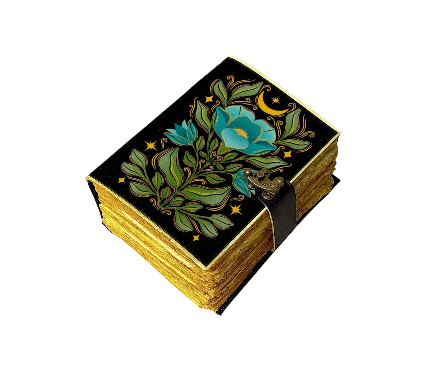 The Flower - Leather Travel Journal