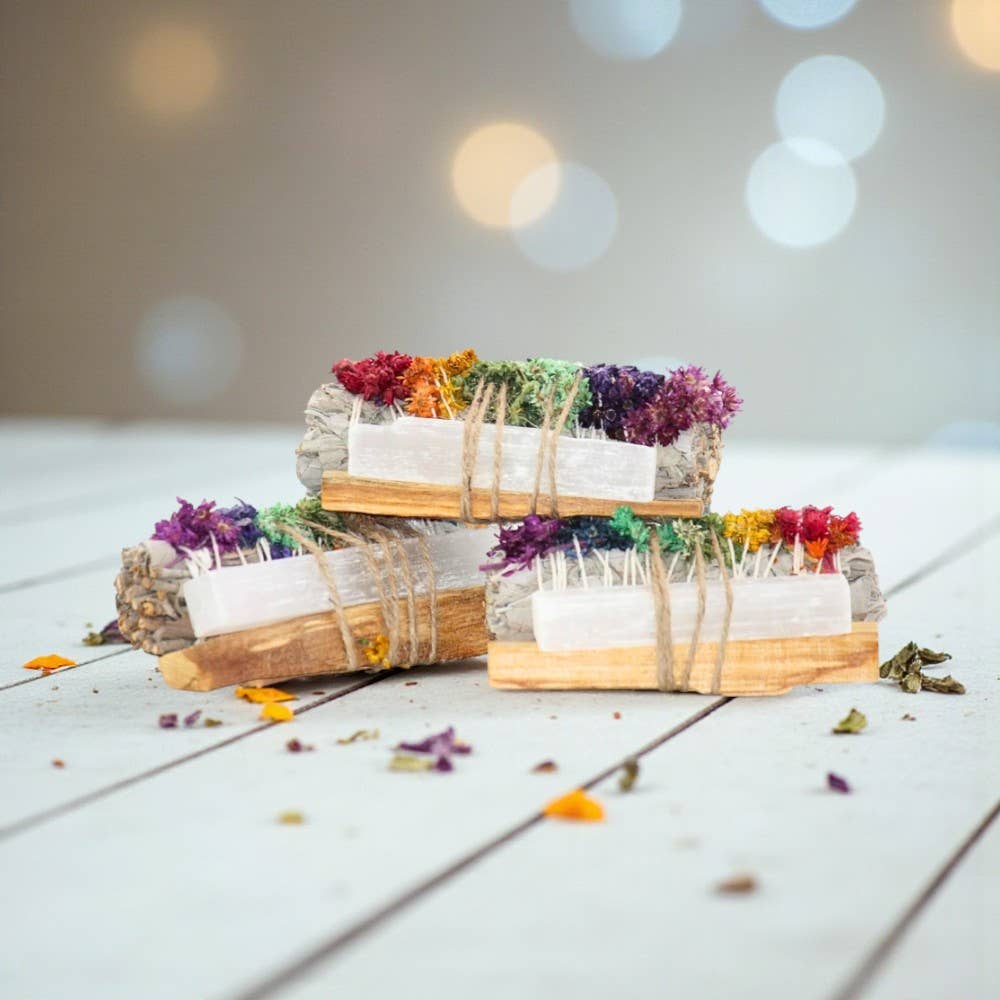 Sage Bundle - Chakra with Selenite