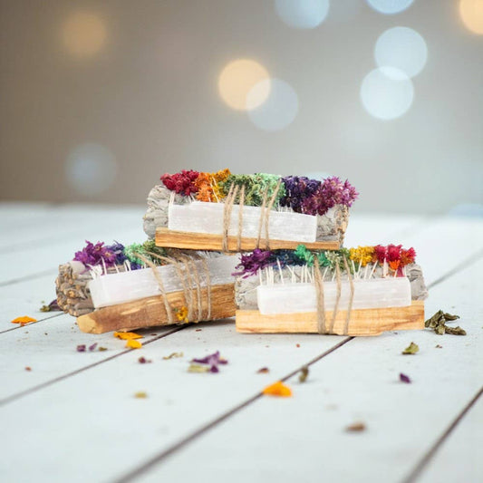 Sage Bundle - Chakra with Selenite