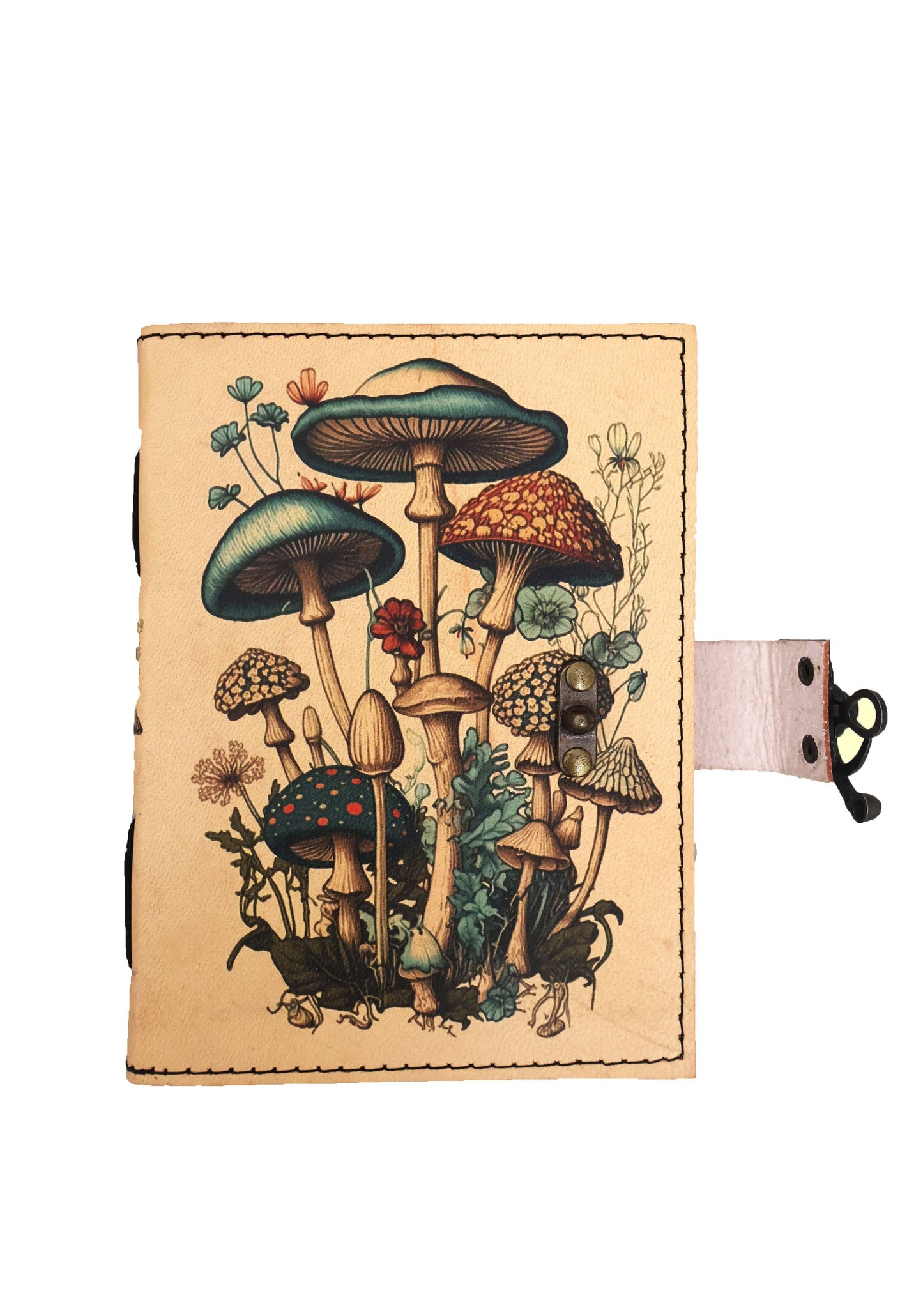 The Shroom - Leather Travel Journal