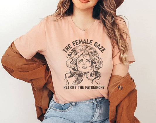 The Female Gaze Tee - Feminist Women's Rights T-Shirt