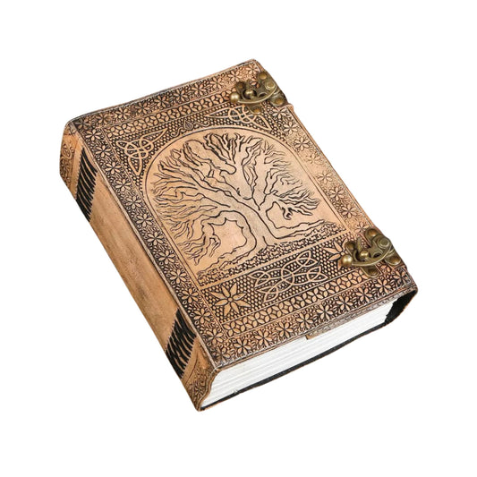 The Tree Of Life - Leather Travel Journal