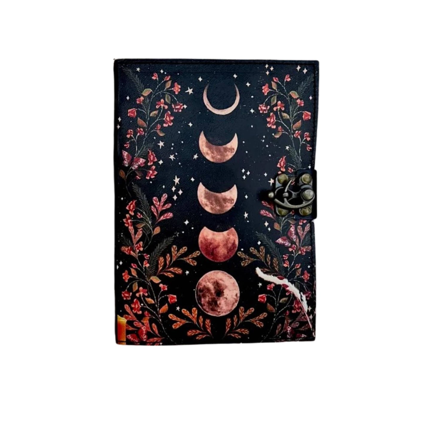 The Moon - Leather Travel Journal