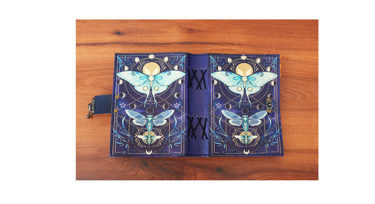 The Moth - Leather Travel Journal