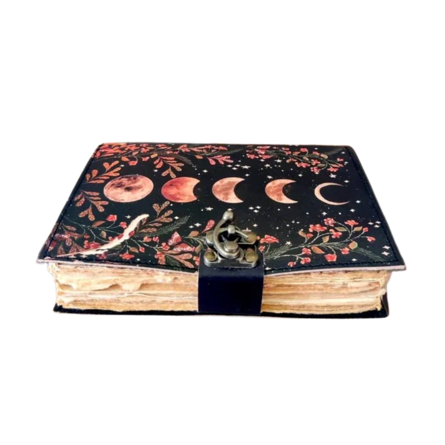 The Moon - Leather Travel Journal