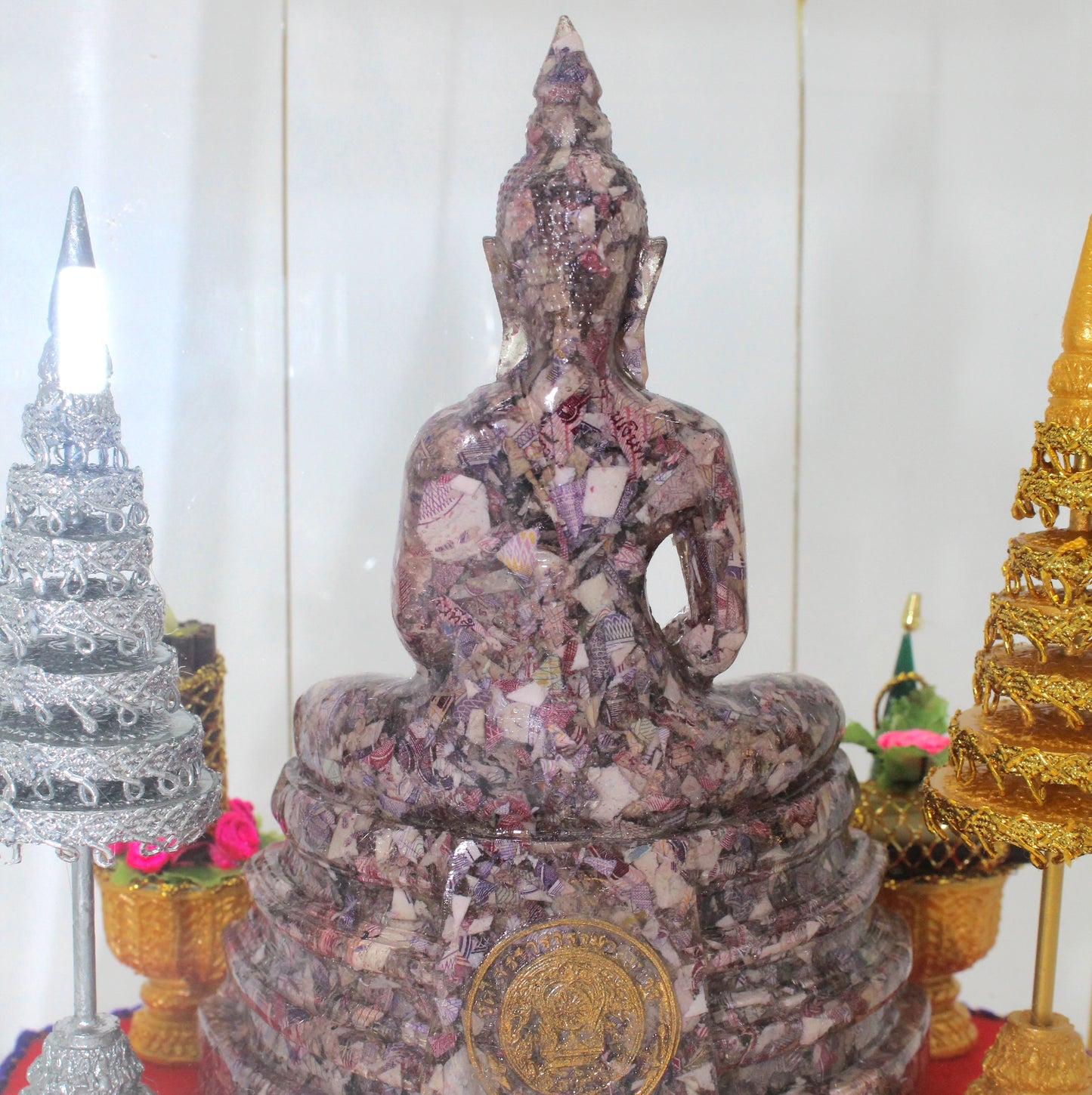 Vintage Buddha Shrine Diorama