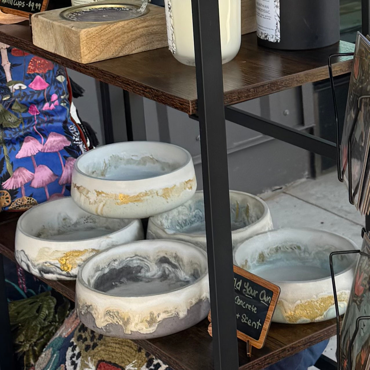 Elemental Layers Concrete Bowl