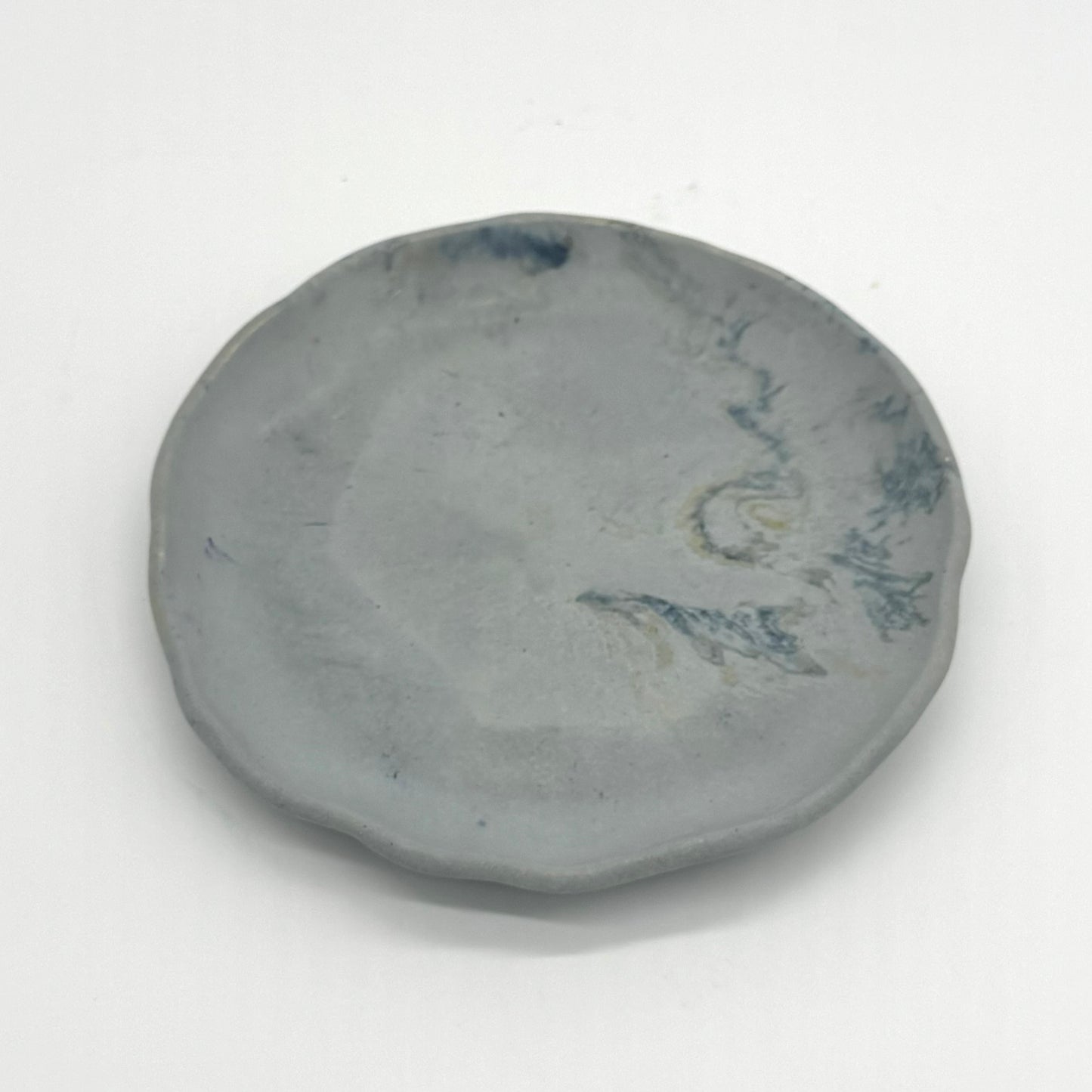 Round Elemental Concrete Tray