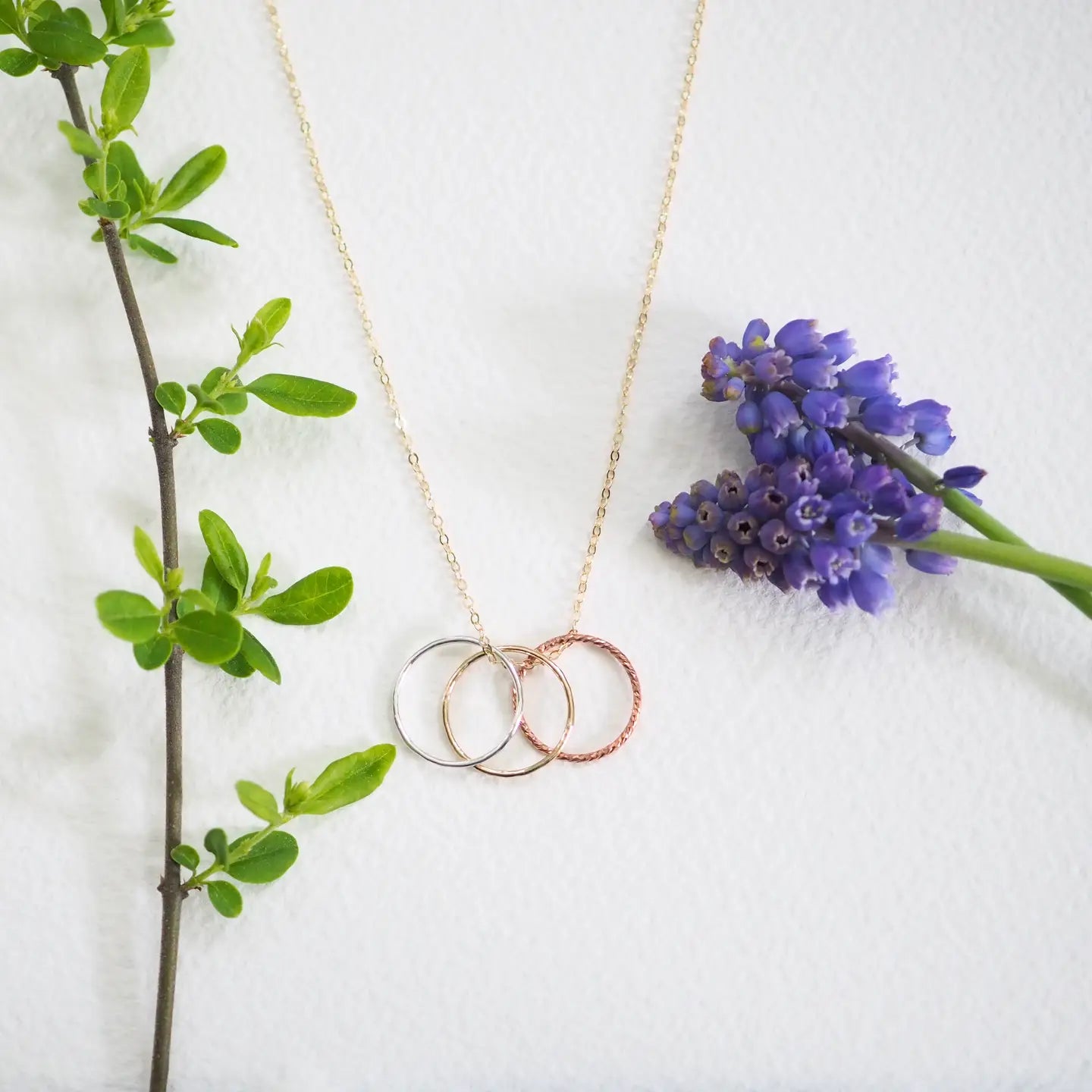 Midi Ring Necklace