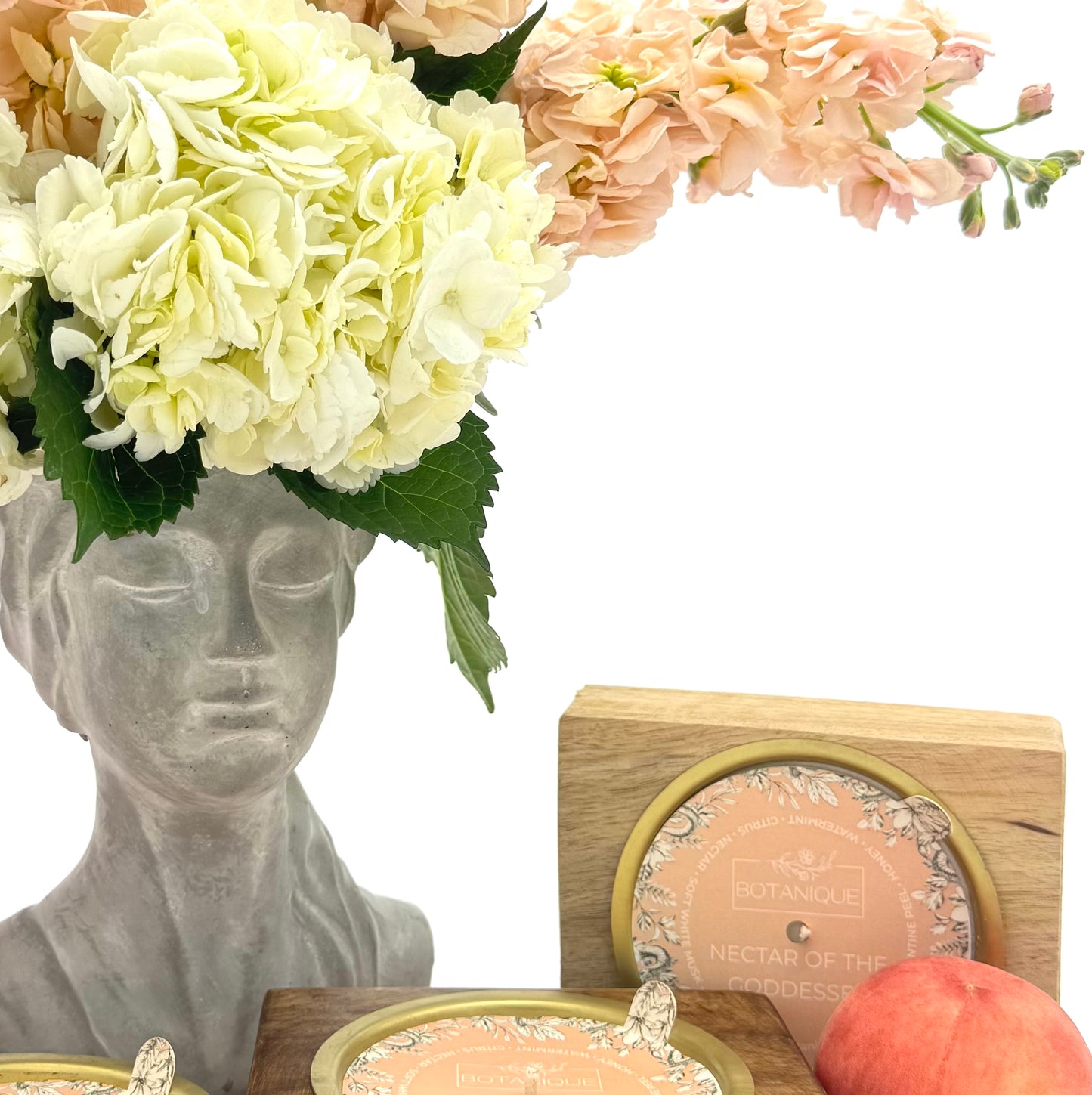 Refillable Rustic Mango Wood Candle Collection