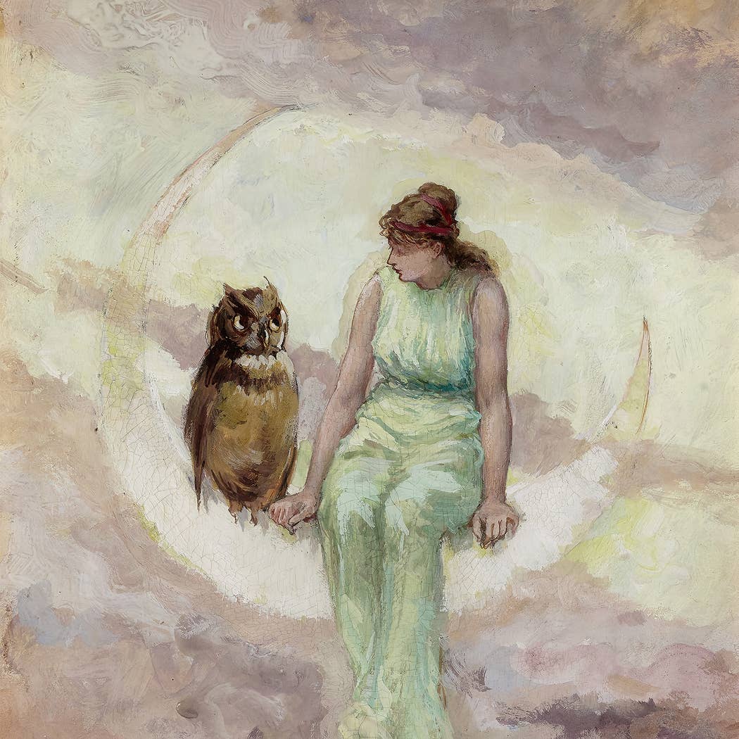 The Witch's Daughter Framed Print close up.