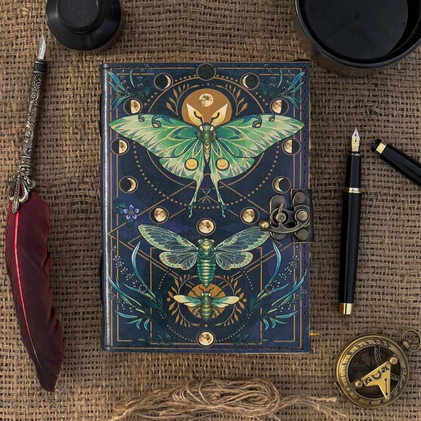 The Moth - Leather Travel Journal