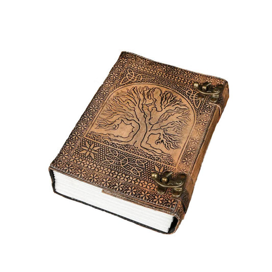 The Tree Of Life - Leather Travel Journal