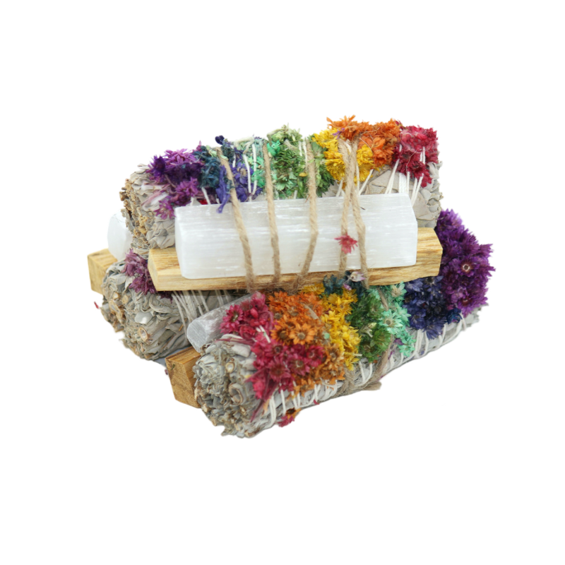 Sage Bundle - Chakra with Selenite