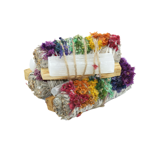 Sage Bundle - Chakra with Selenite