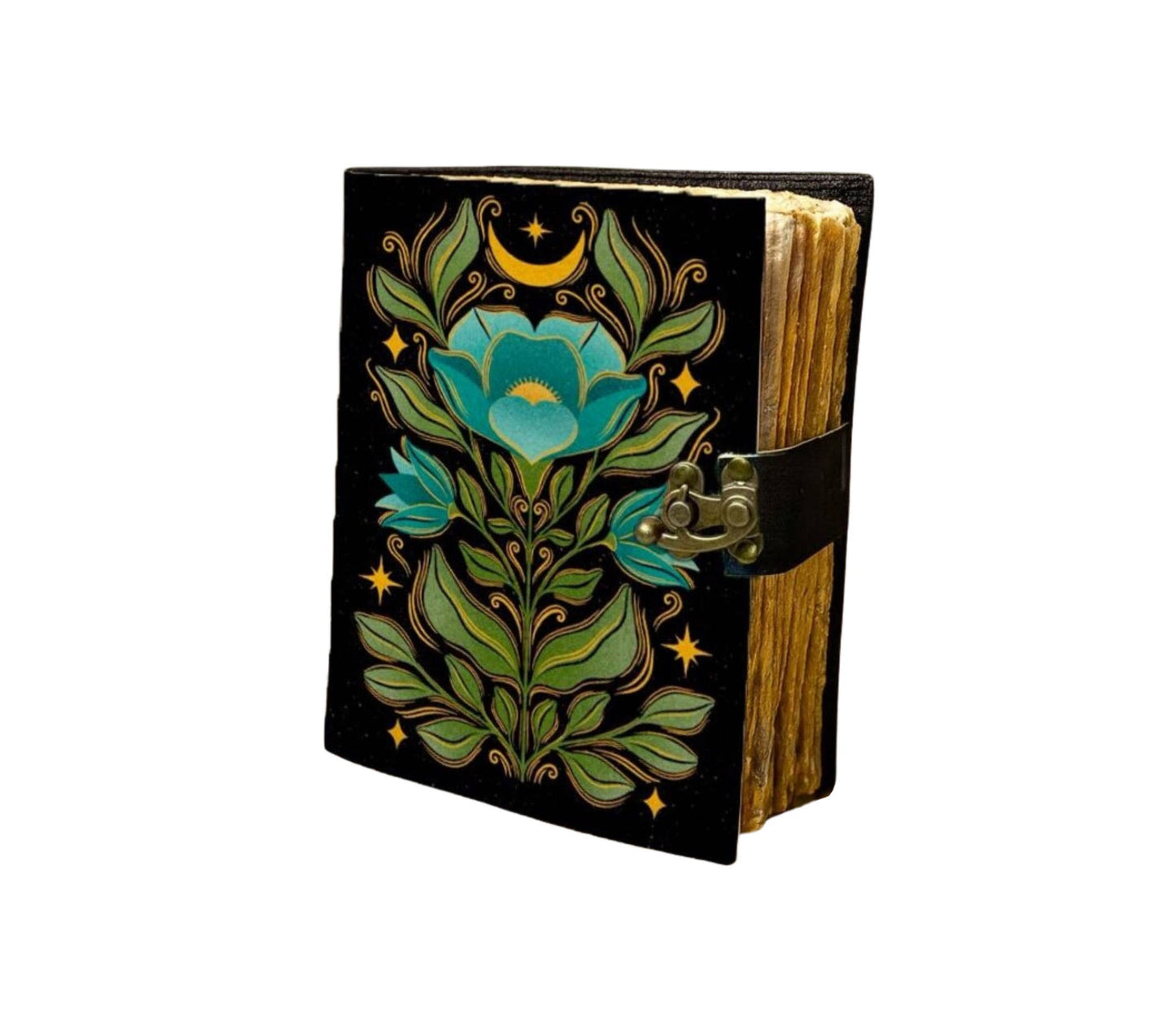 The Flower - Leather Travel Journal