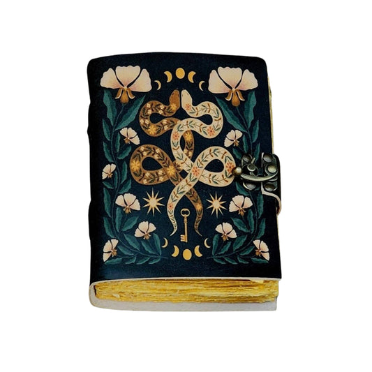 The Snakes - Leather Travel Journal