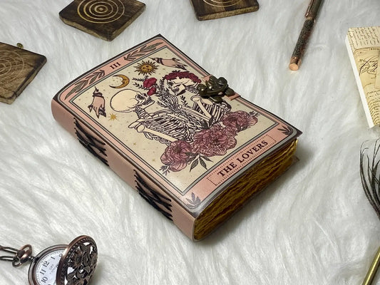 The Lovers - Leather Travel Journal