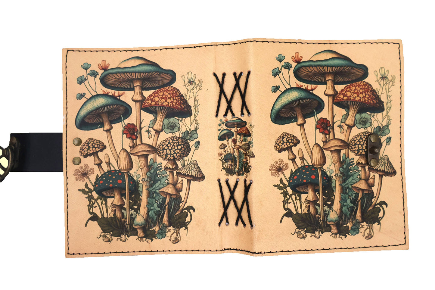 The Shroom - Leather Travel Journal