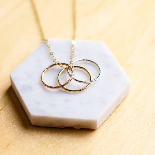 Midi Ring Necklace